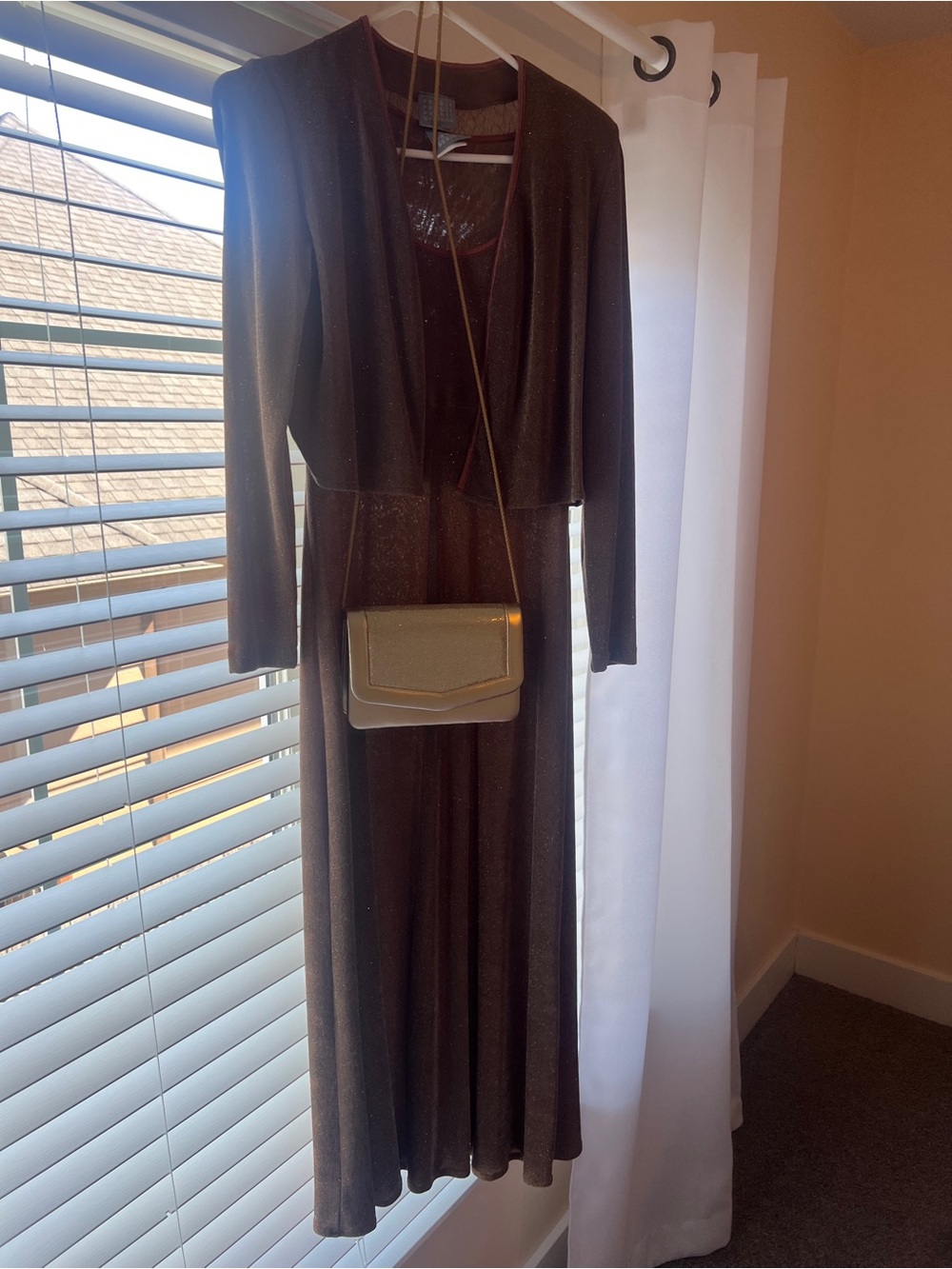 Rabbit Rabbit Rabbit vintage gold dress - Picture 4 of 5
